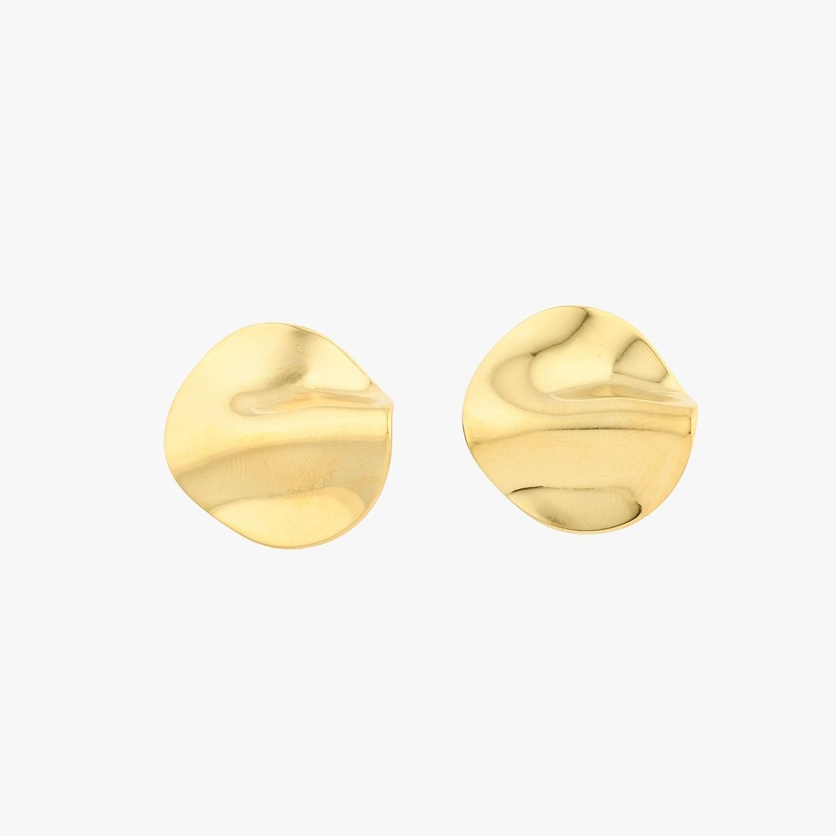 Boucles d'oreilles rondes acier inoxydable