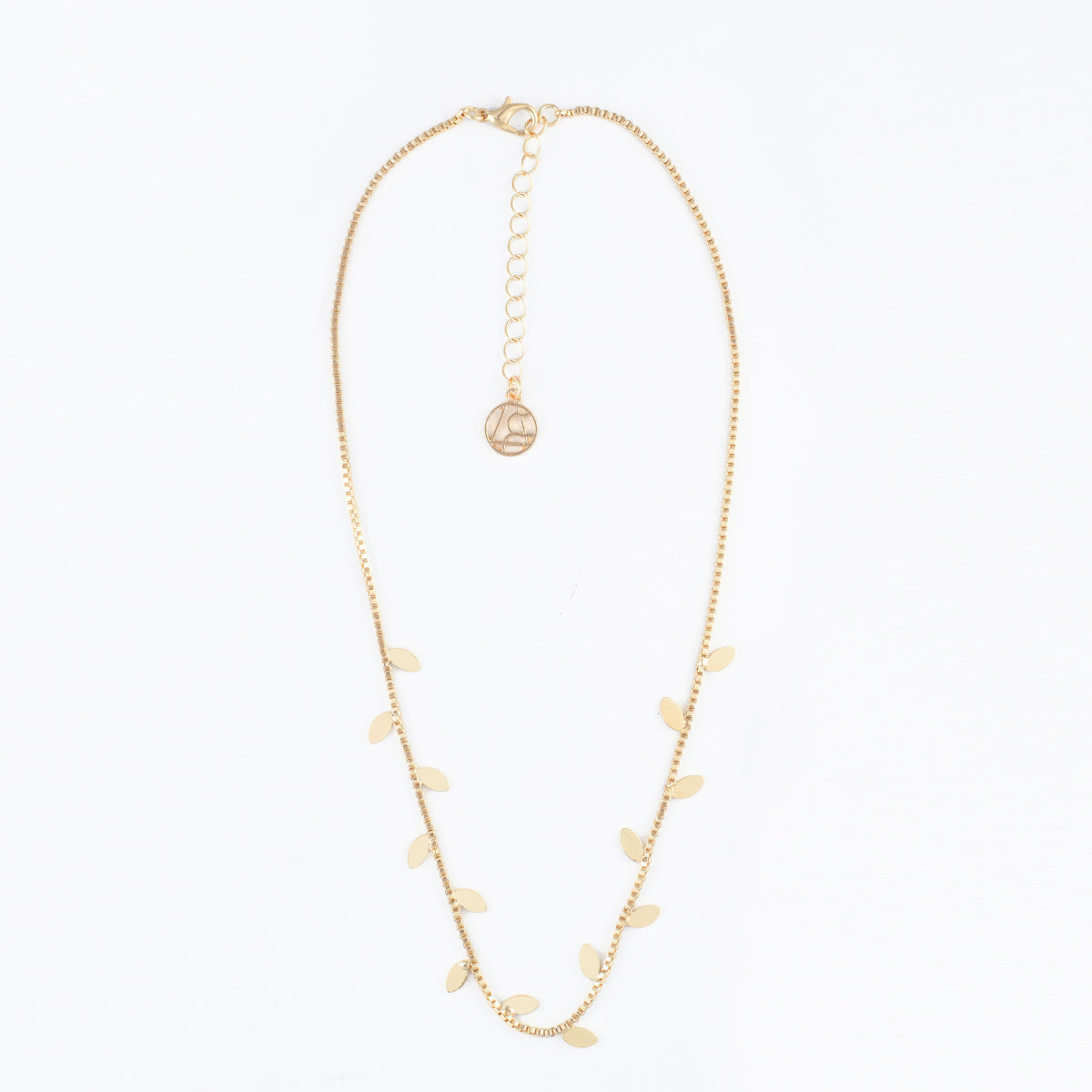 Collier chaîne épi doré