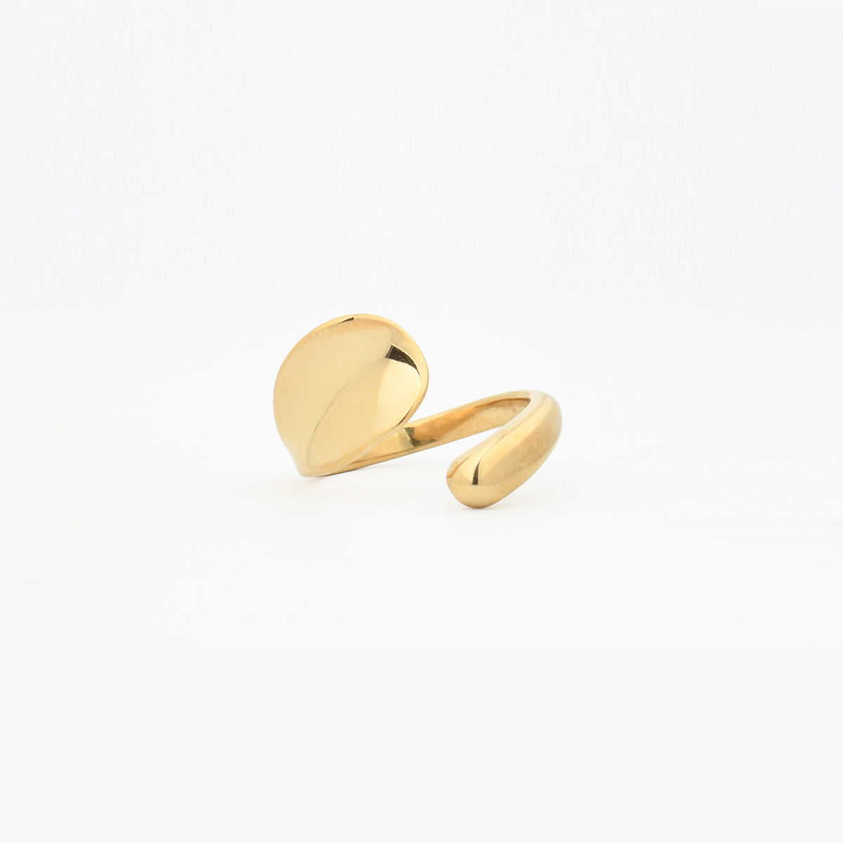 Bague ouverte en acier inoxydable