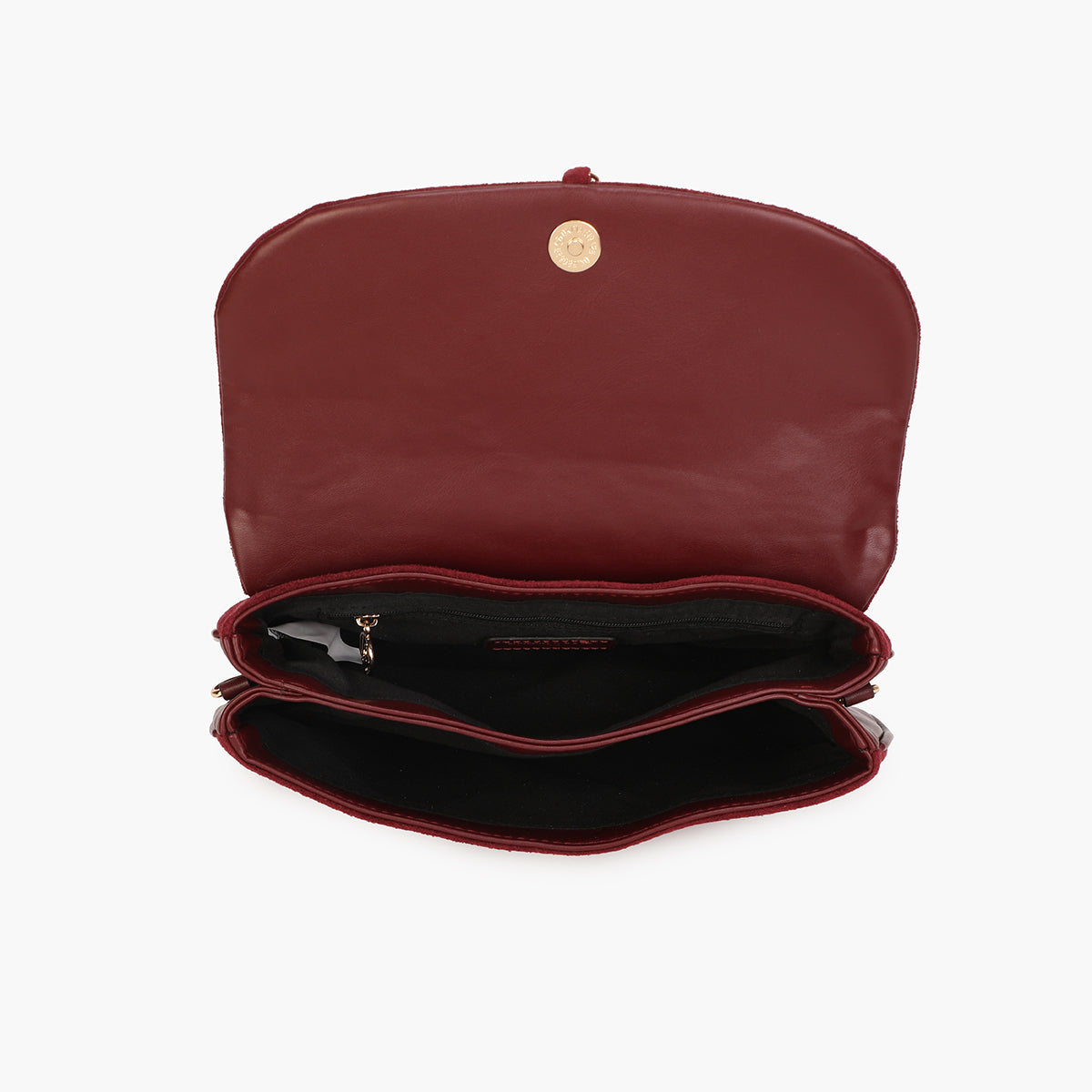 Sac à bandoulière bordeaux