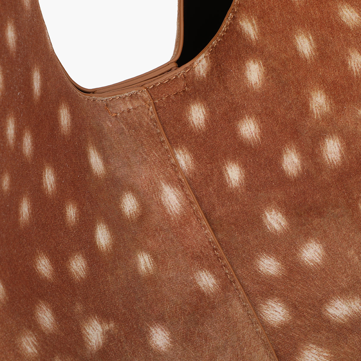 Sac hobo texturé motif bambi