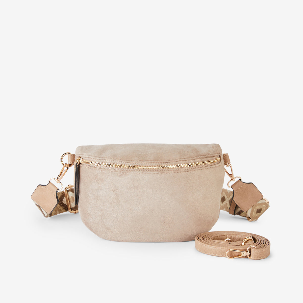 Sac banane beige