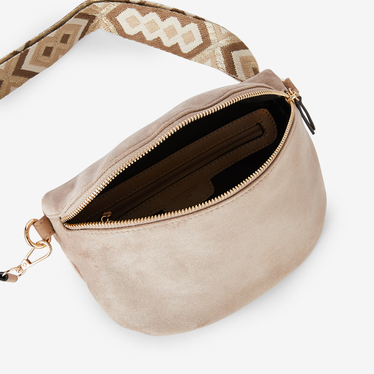 Sac banane beige