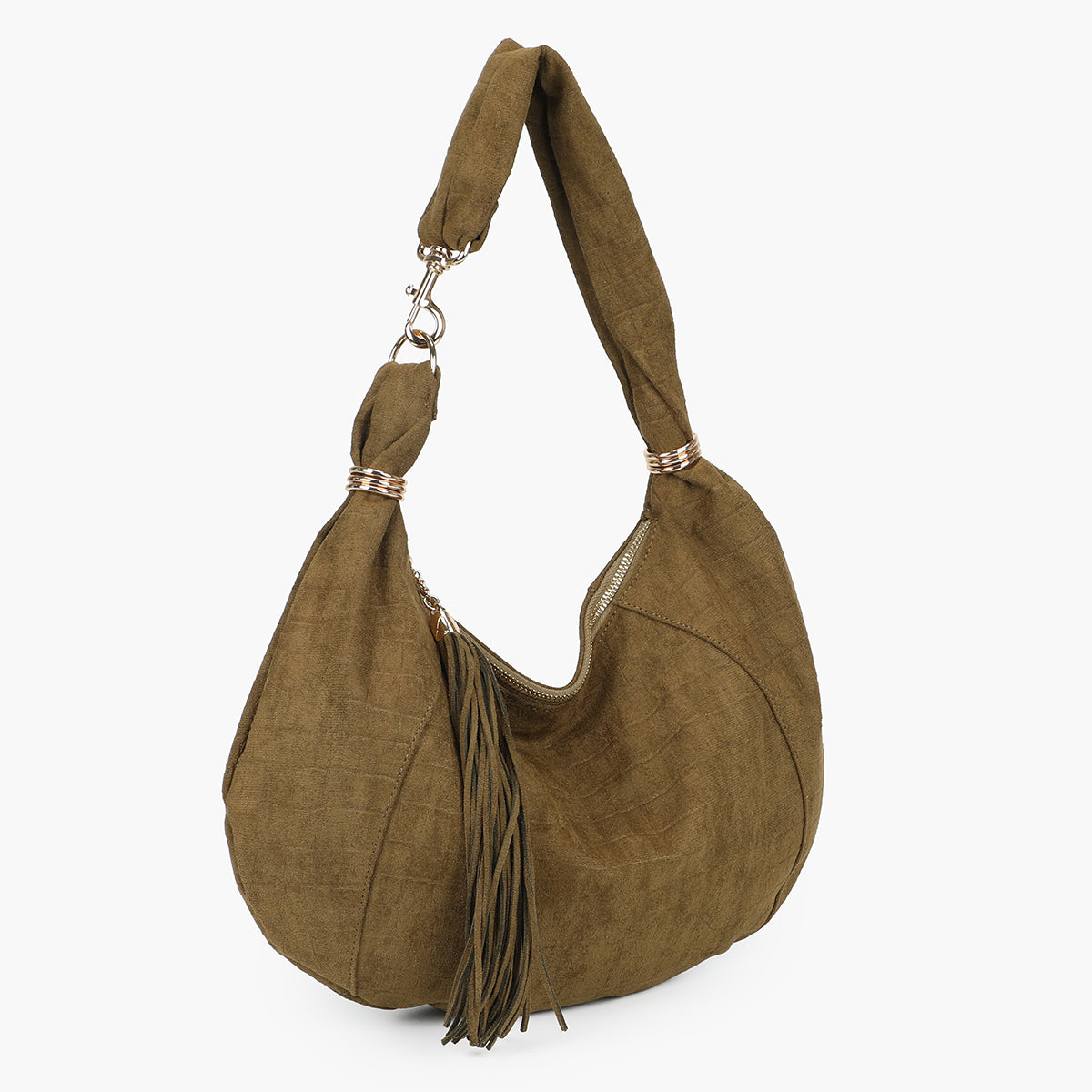 Sac porté épaule kaki