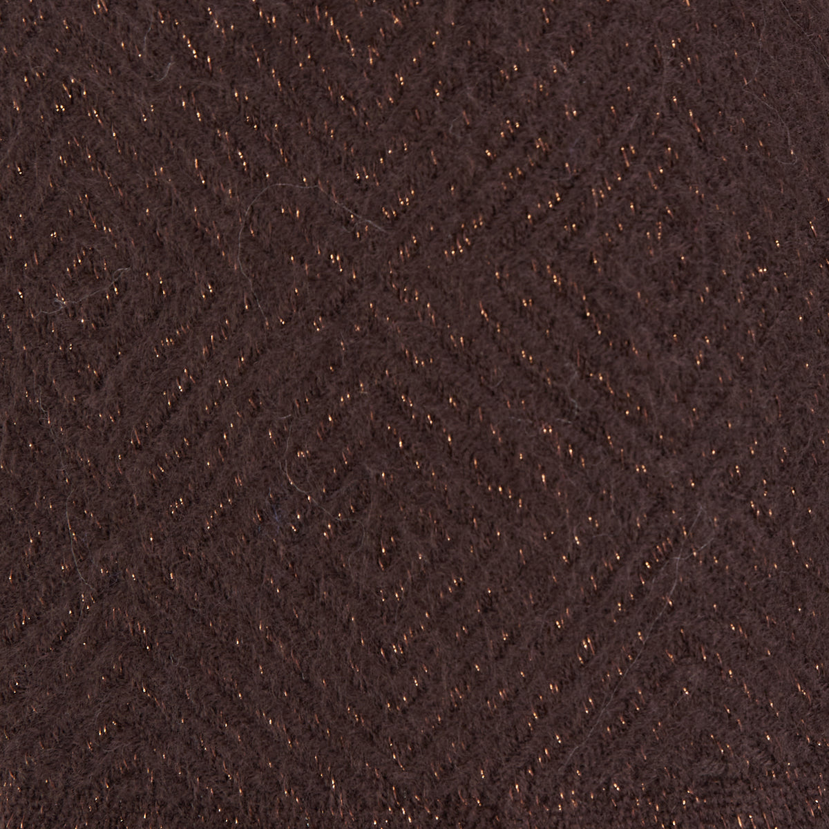 Echarpe unie marron