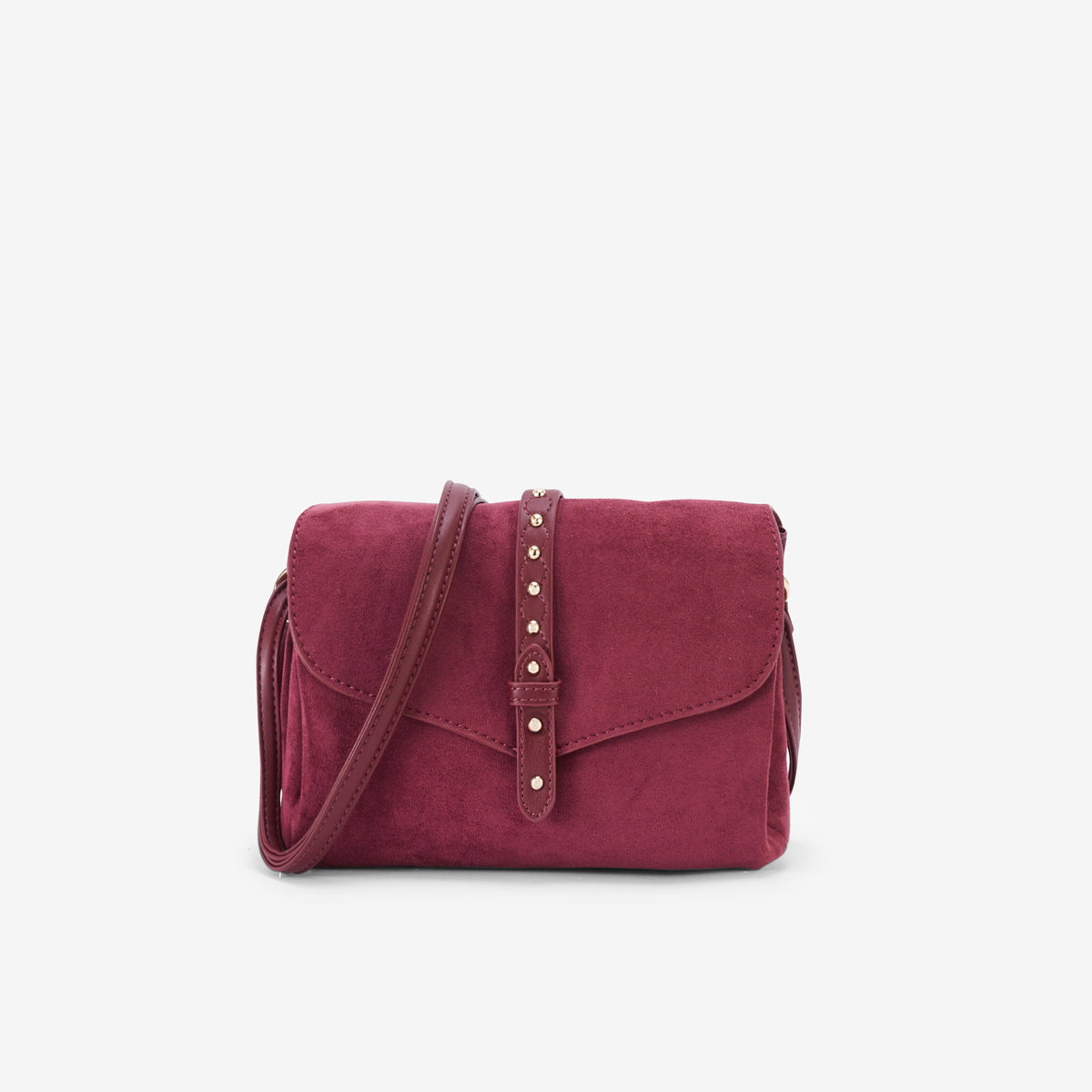 Sac à bandoulière bordeaux