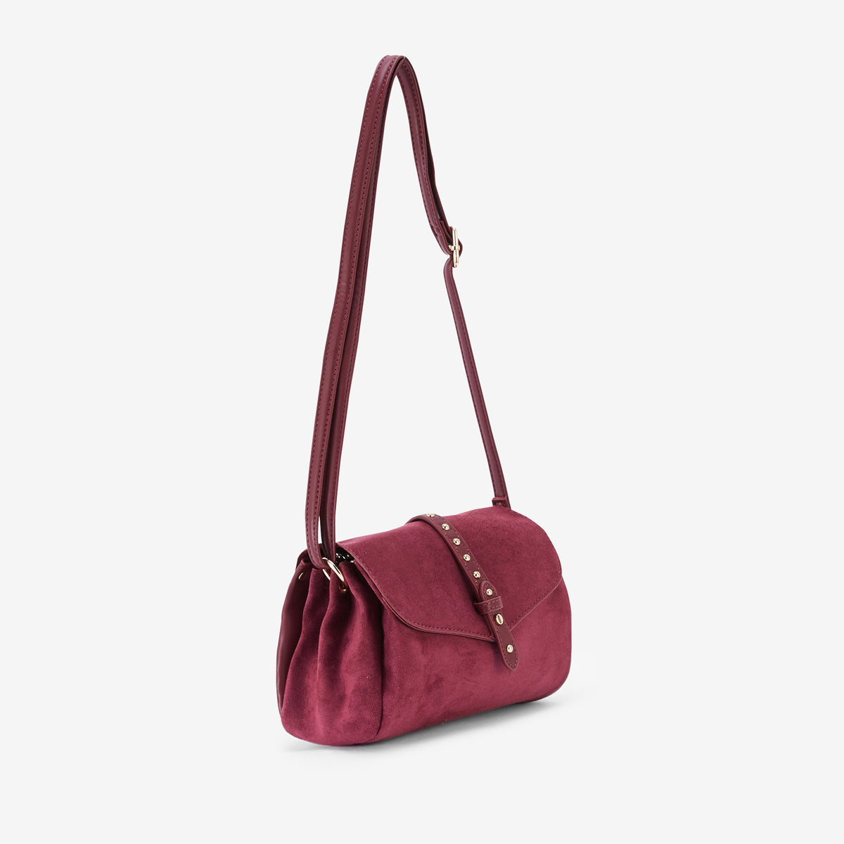 Sac à bandoulière bordeaux