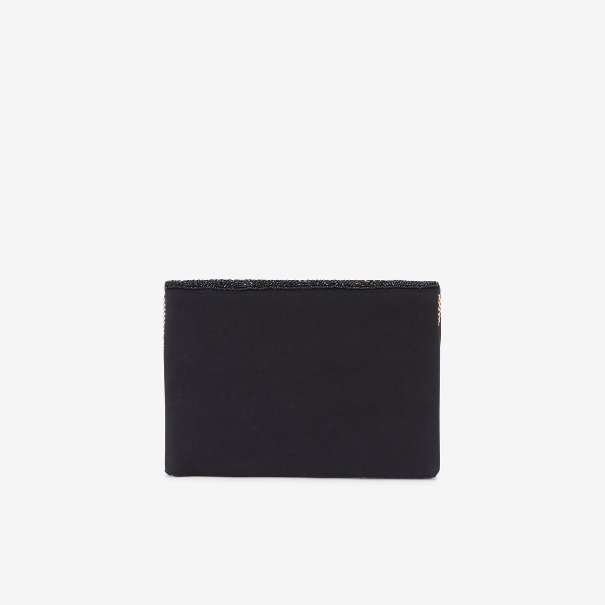 Pochette perlée noir