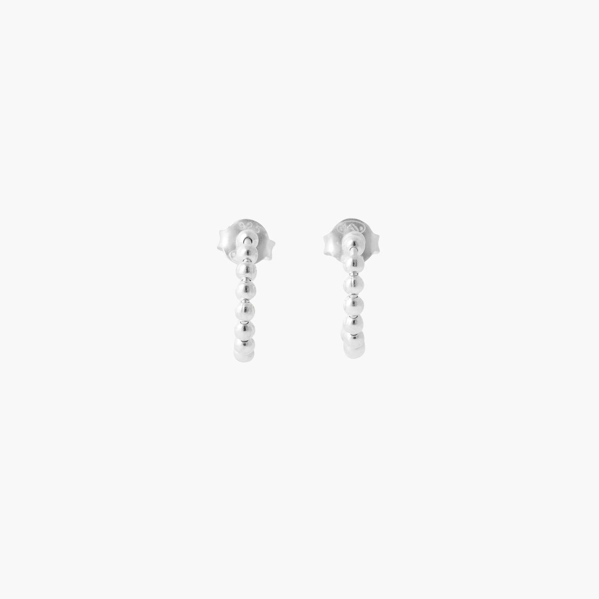 Créoles boules Argent 925