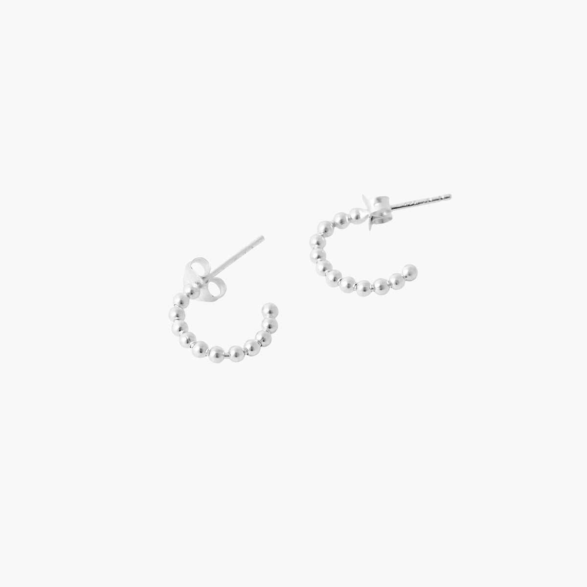 Créoles boules Argent garanti