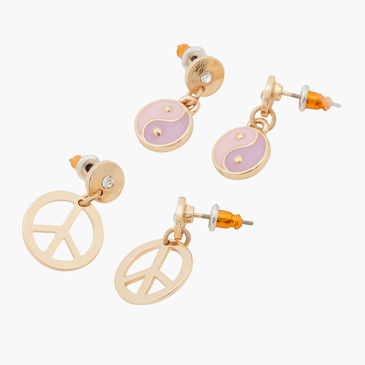Boucles d'oreilles peace Wonderland