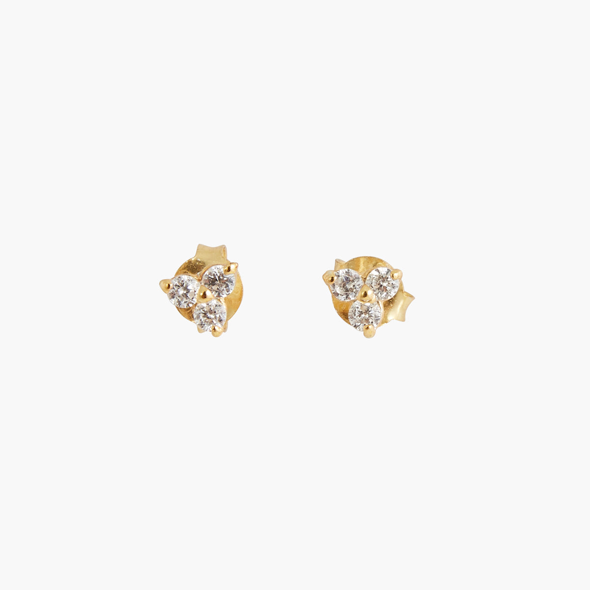 Puces d'oreilles zirconium Argent Garanti