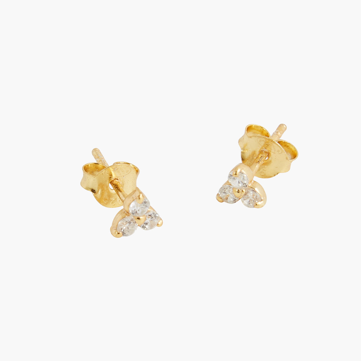 Puces d'oreilles zirconium Argent Garanti