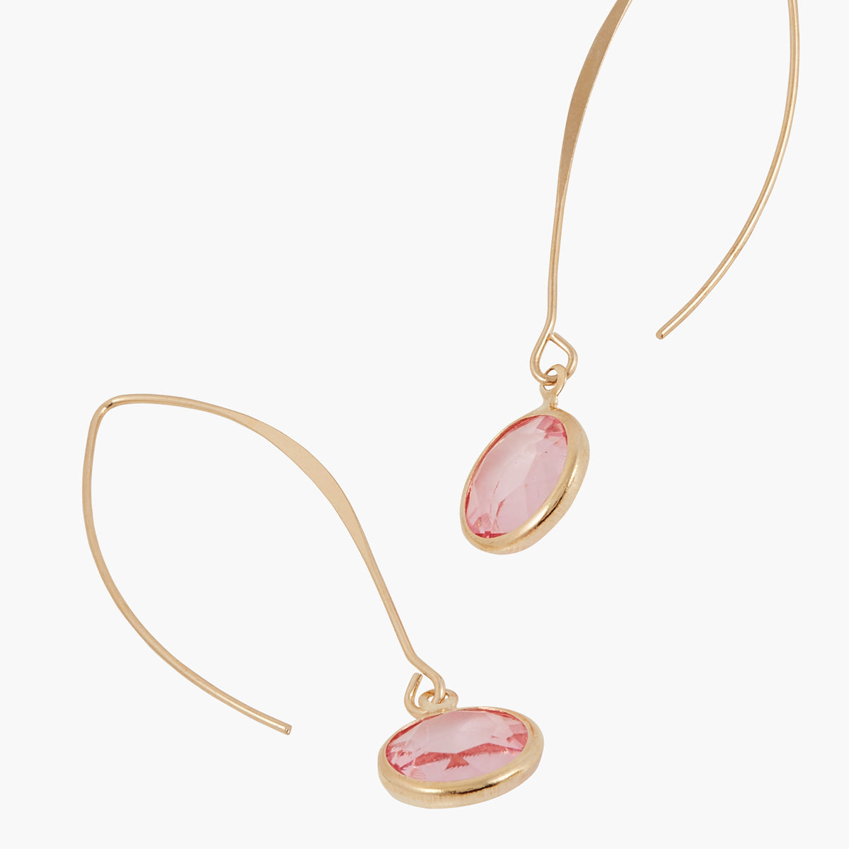 Boucles d'oreilles perles facettées Winter Shine