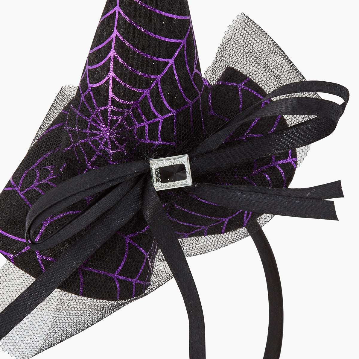 Serre-tête chapeau de sorcière Halloween
