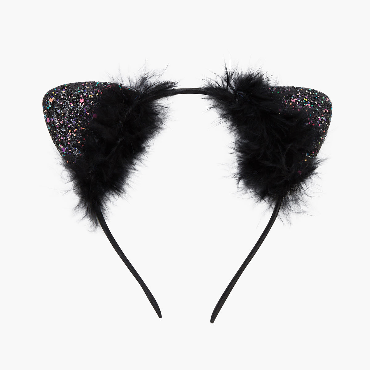 Serre-tête oreilles de chat Halloween