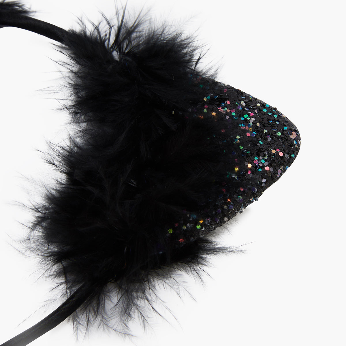 Serre-tête oreilles de chat Halloween