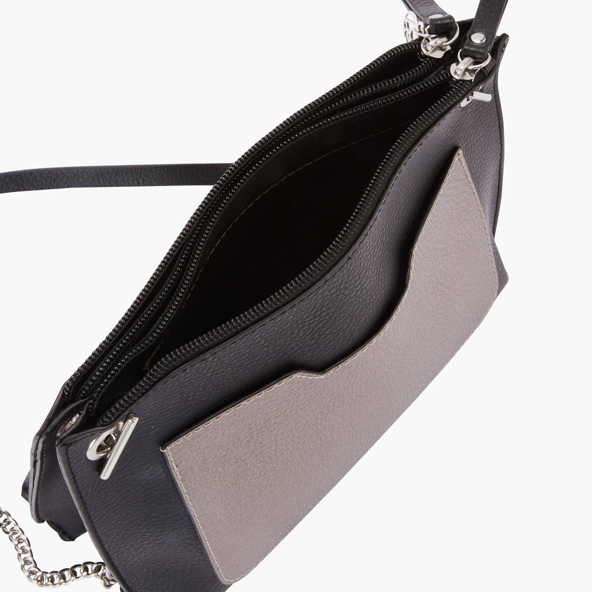 Sac à bandoulière multi-poches noir