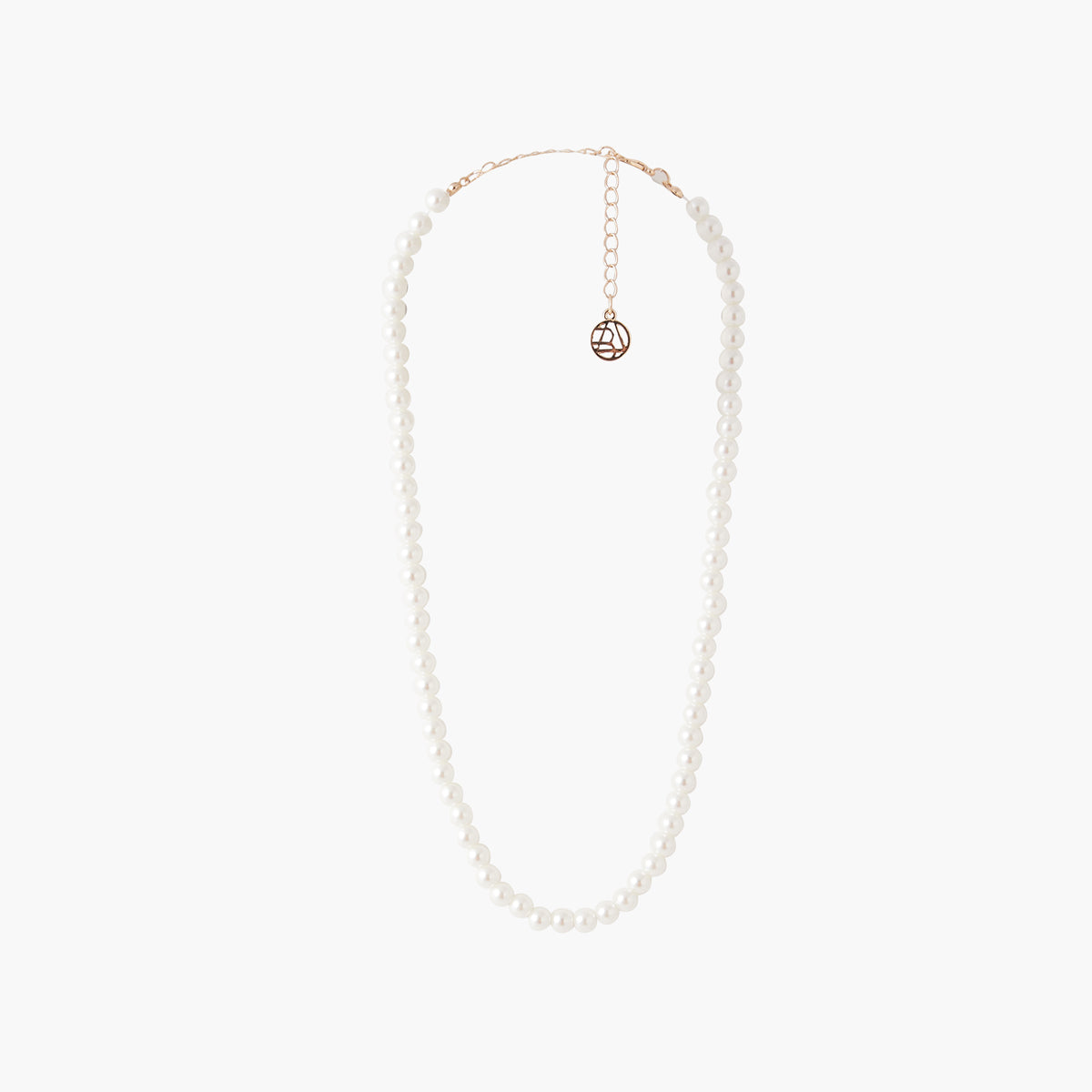 Collier court en perles 5mm