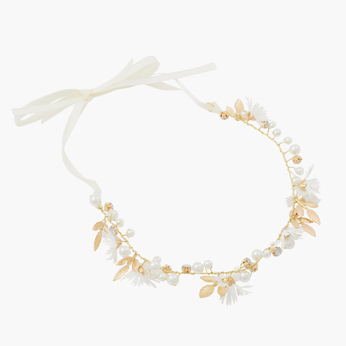 Couronne perles d'imitation Cérémonie