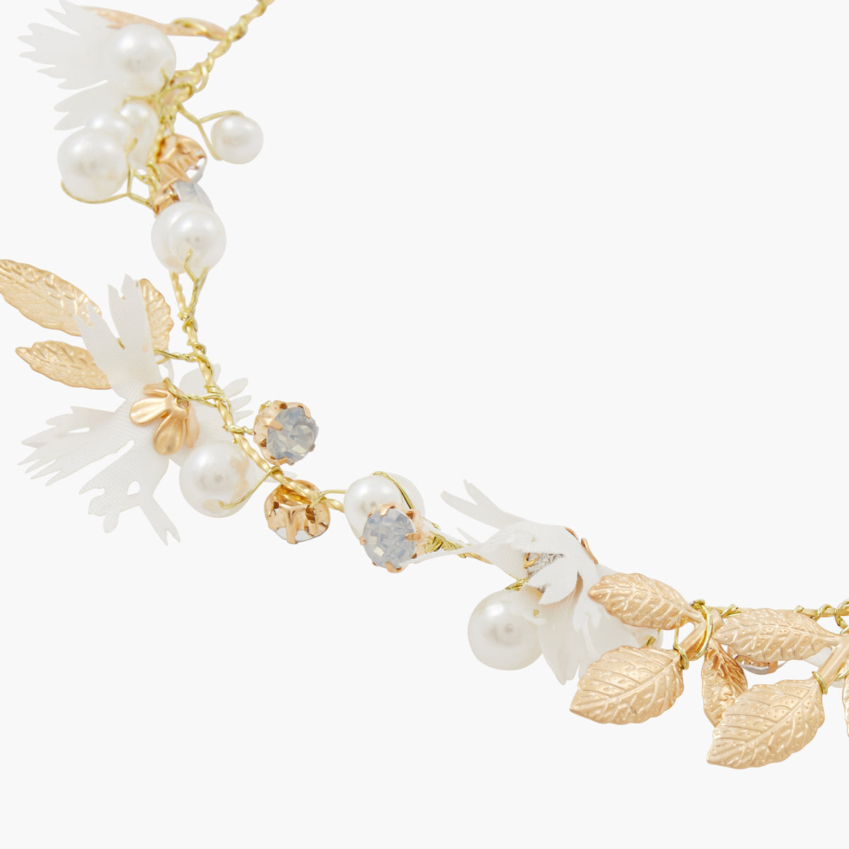 Couronne perles d'imitation Cérémonie