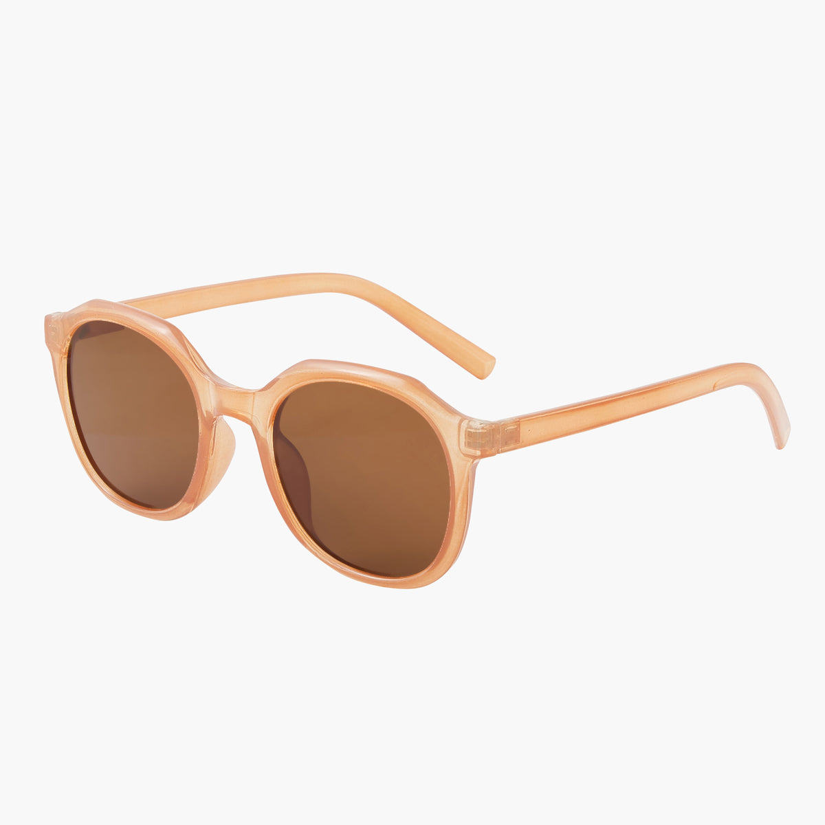 Lunettes de soleil rectangulaires orange