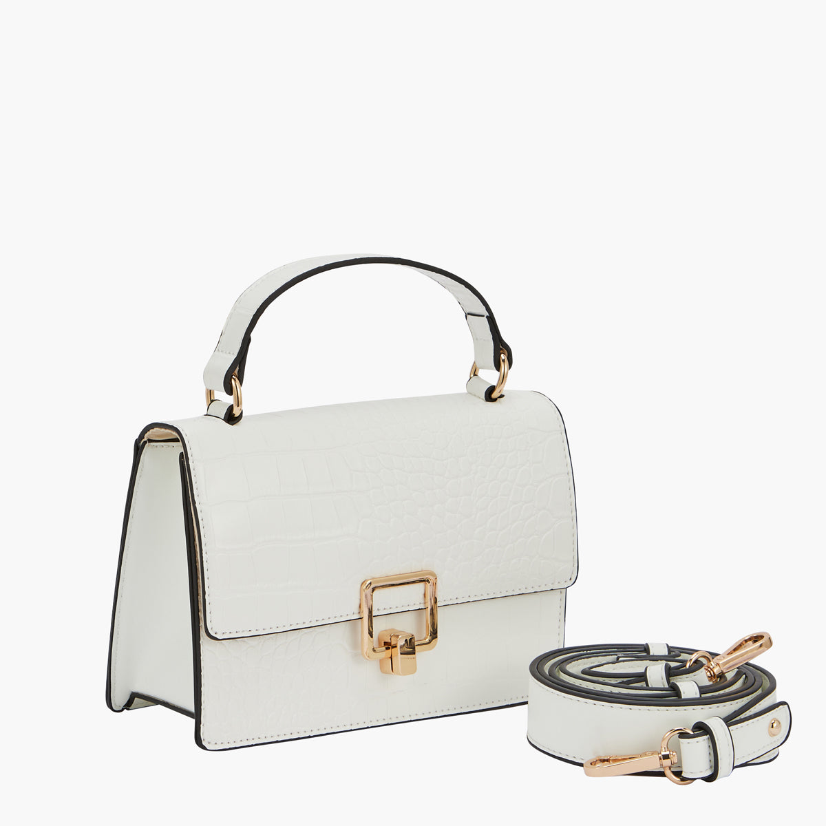 Sac cartable blanc City Chic