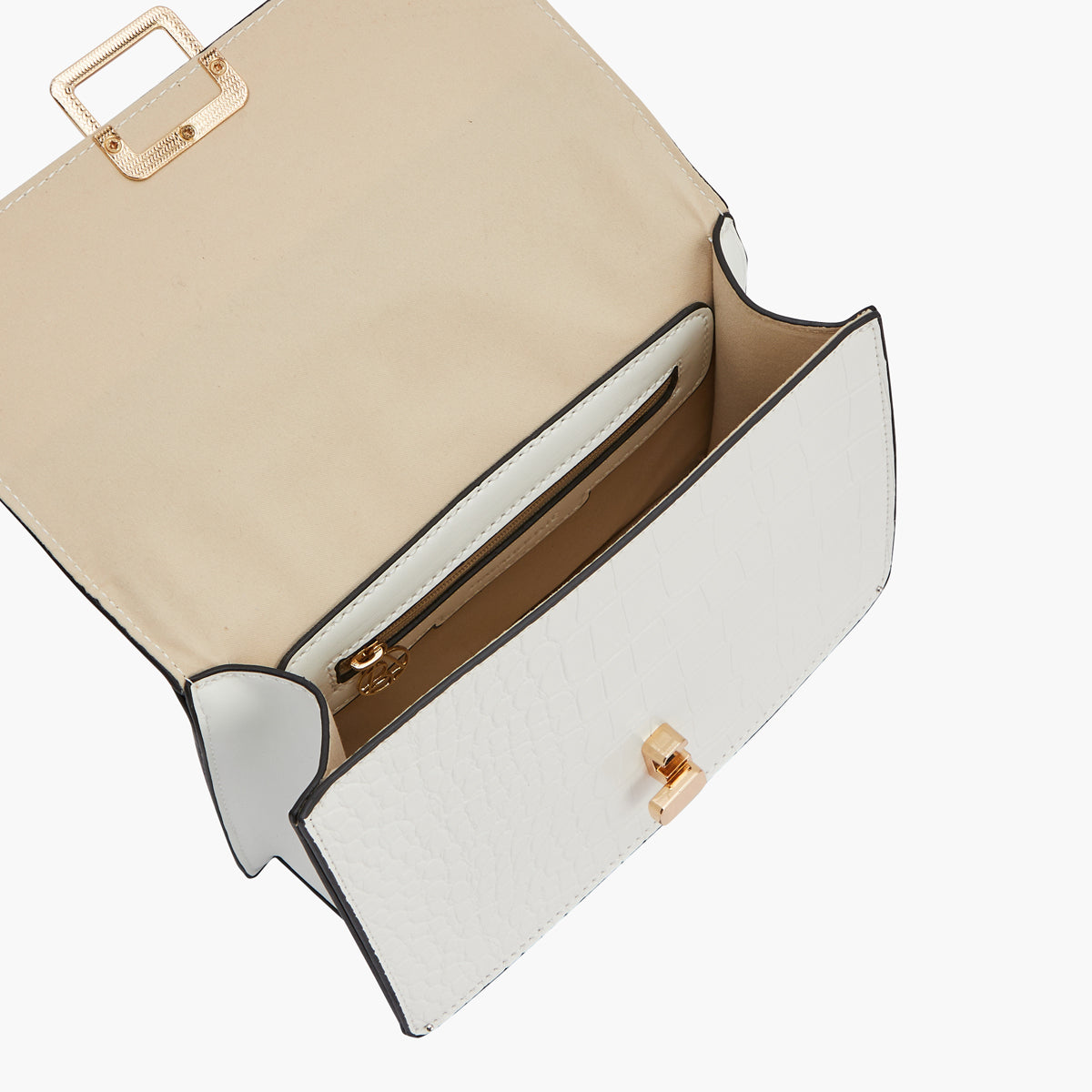Sac cartable blanc City Chic