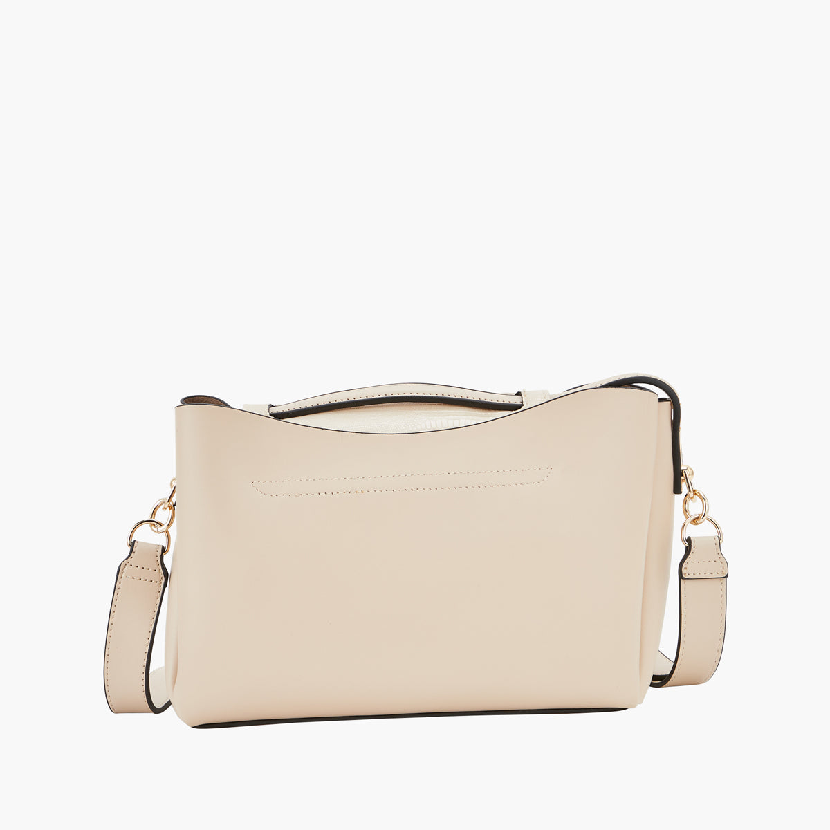 Sac bandoulière beige City Chic