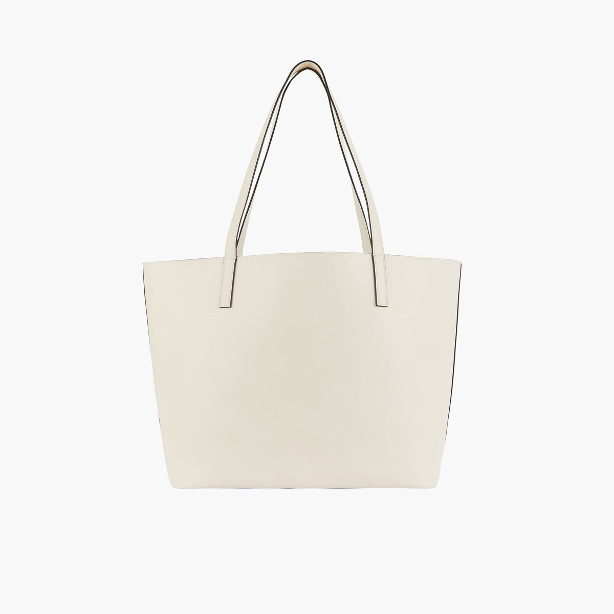 Sac cabas avec pochette - écru