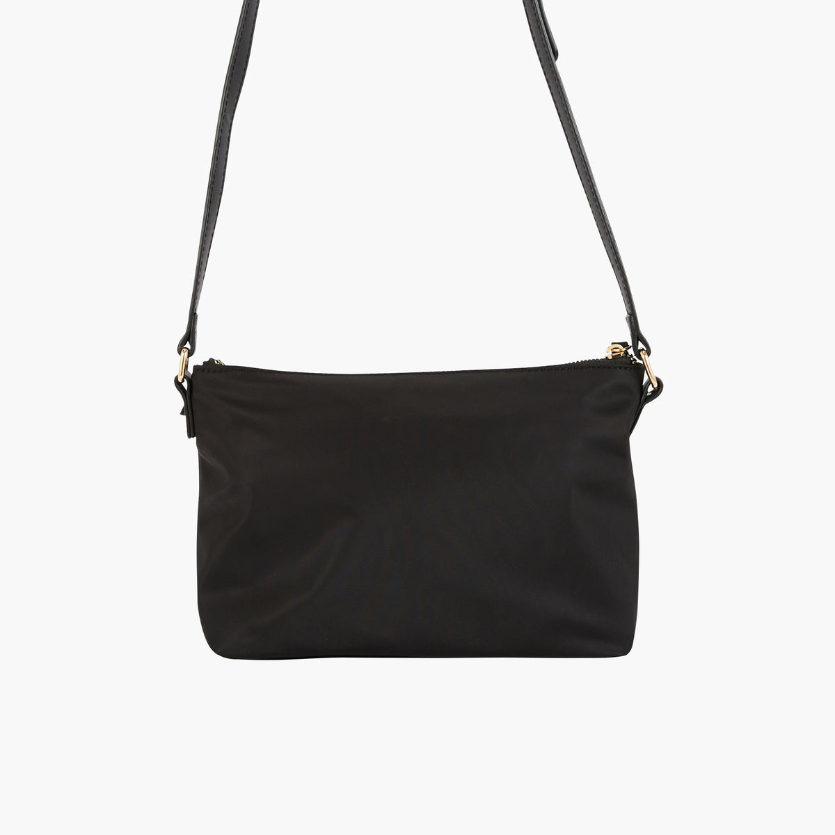 Sac à bandoulière poche avant - noir