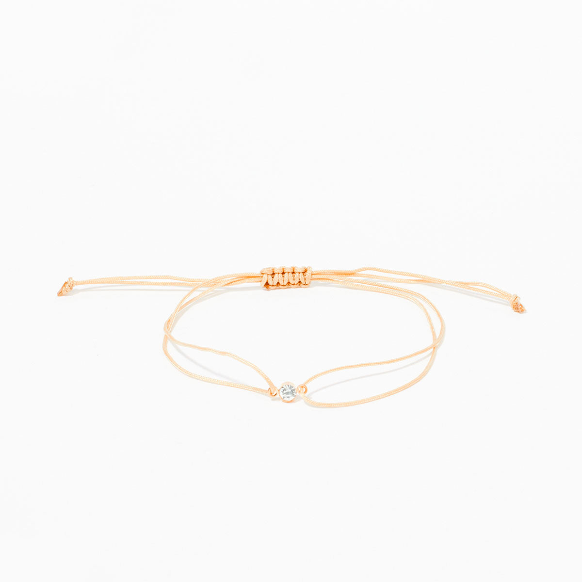 Set de 2 bracelets tissés Love