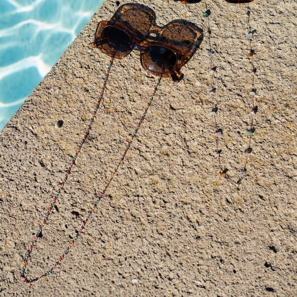 Chaine de lunettes à perles