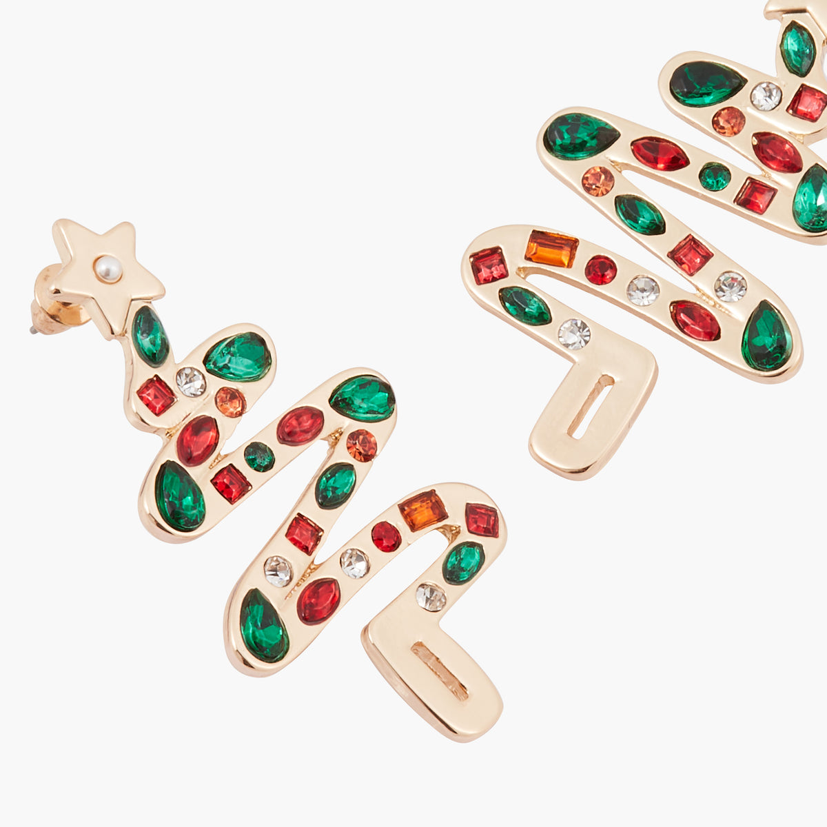 Boucles d'oreilles Noël sapin