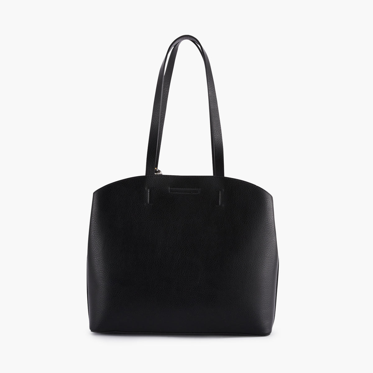 Sac épaule noir avec foulard