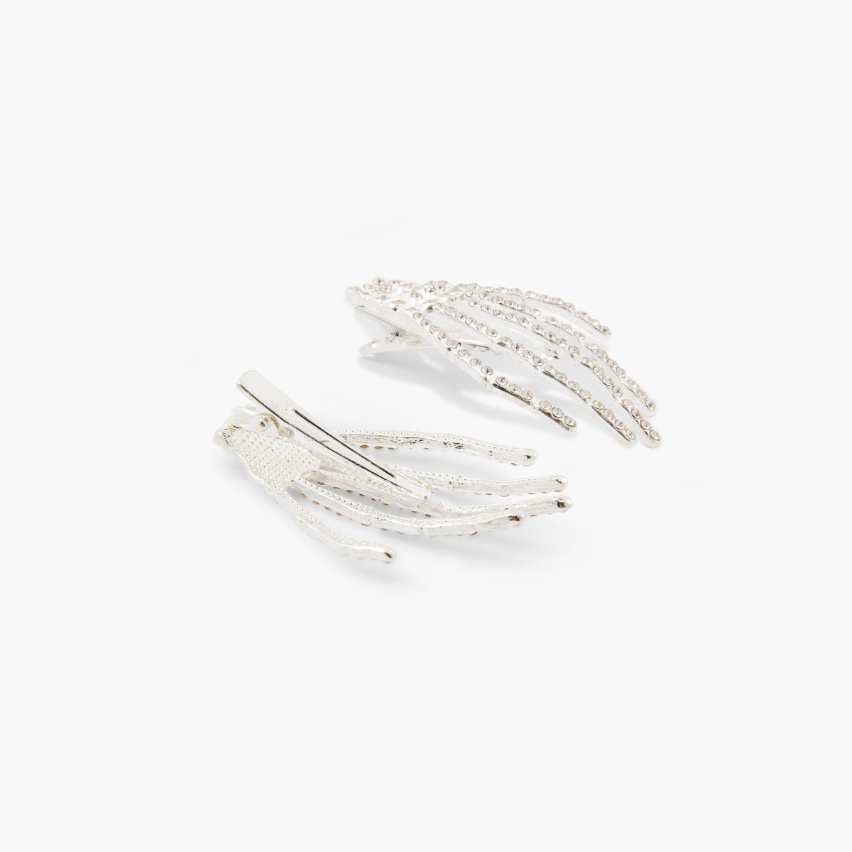 Set de 2 barrettes Halloween mains de squelette