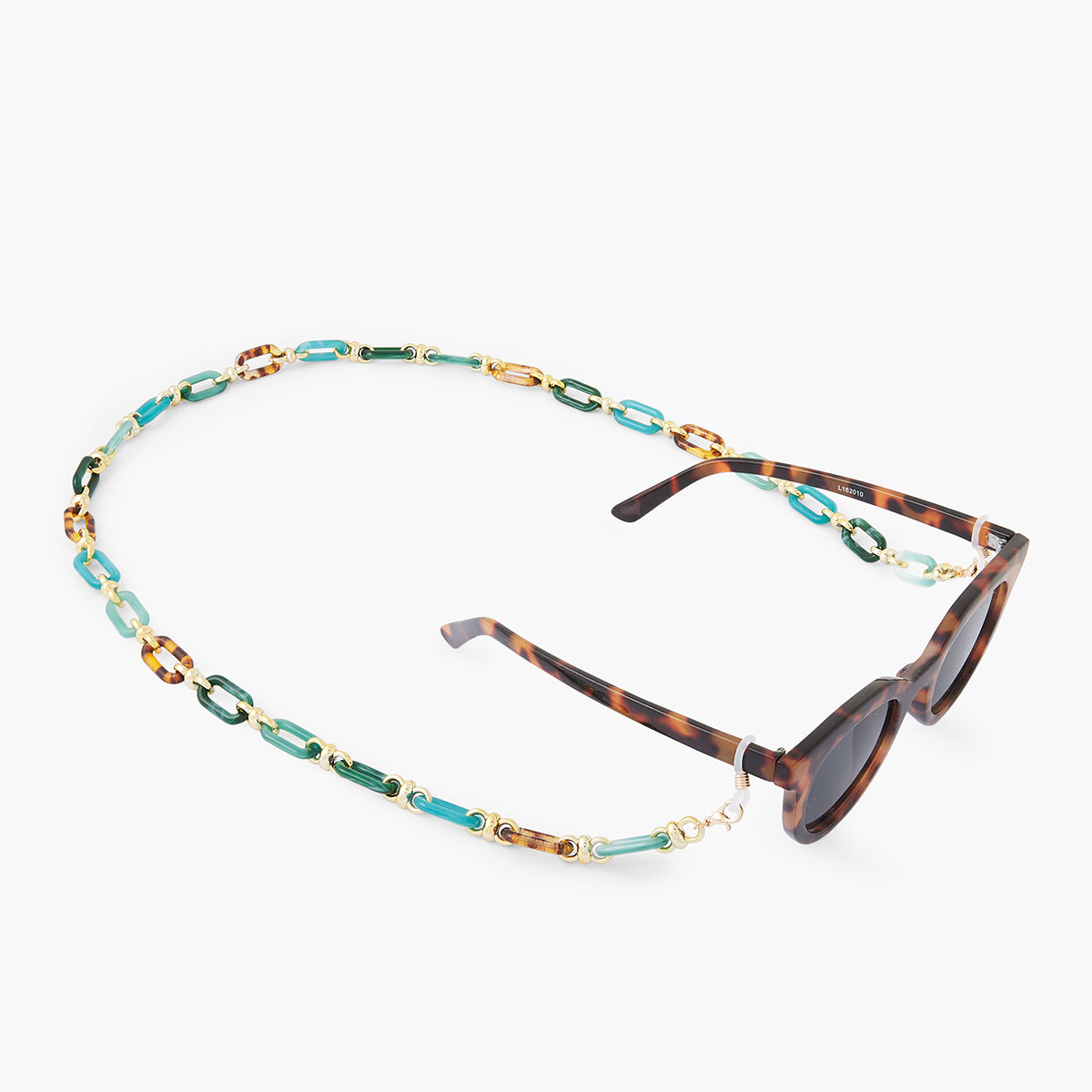 Chaine de lunettes gros maillons multicolore