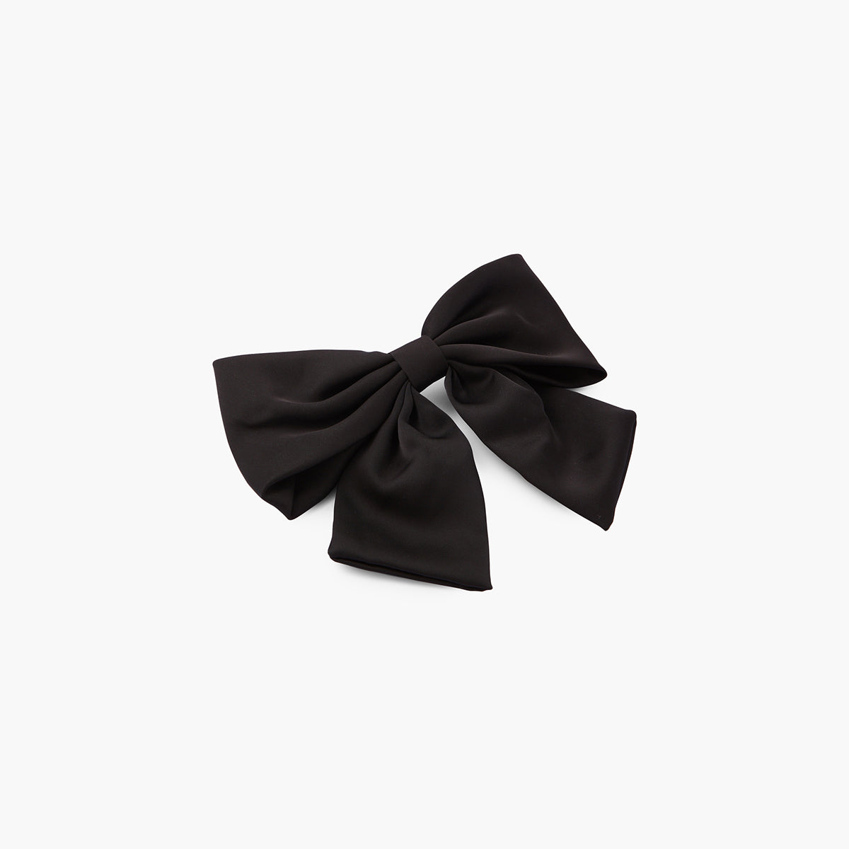 Barrette nœud noir
