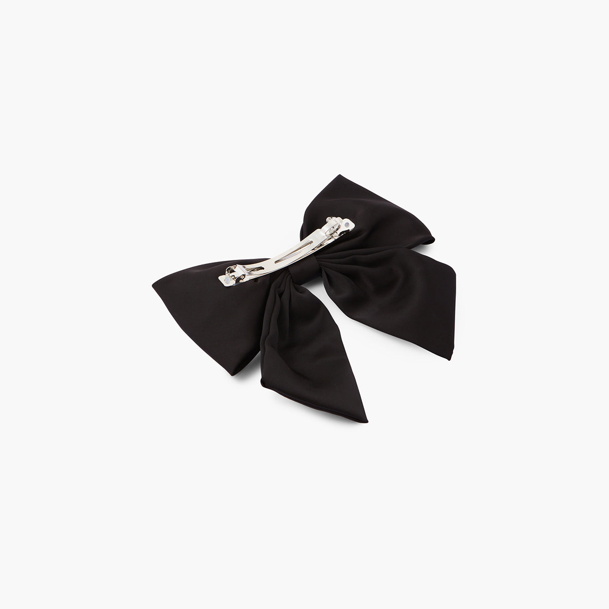 Barrette nœud noir