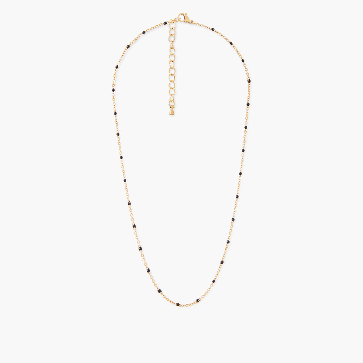 Collier chaine acier inoxydable et époxy
