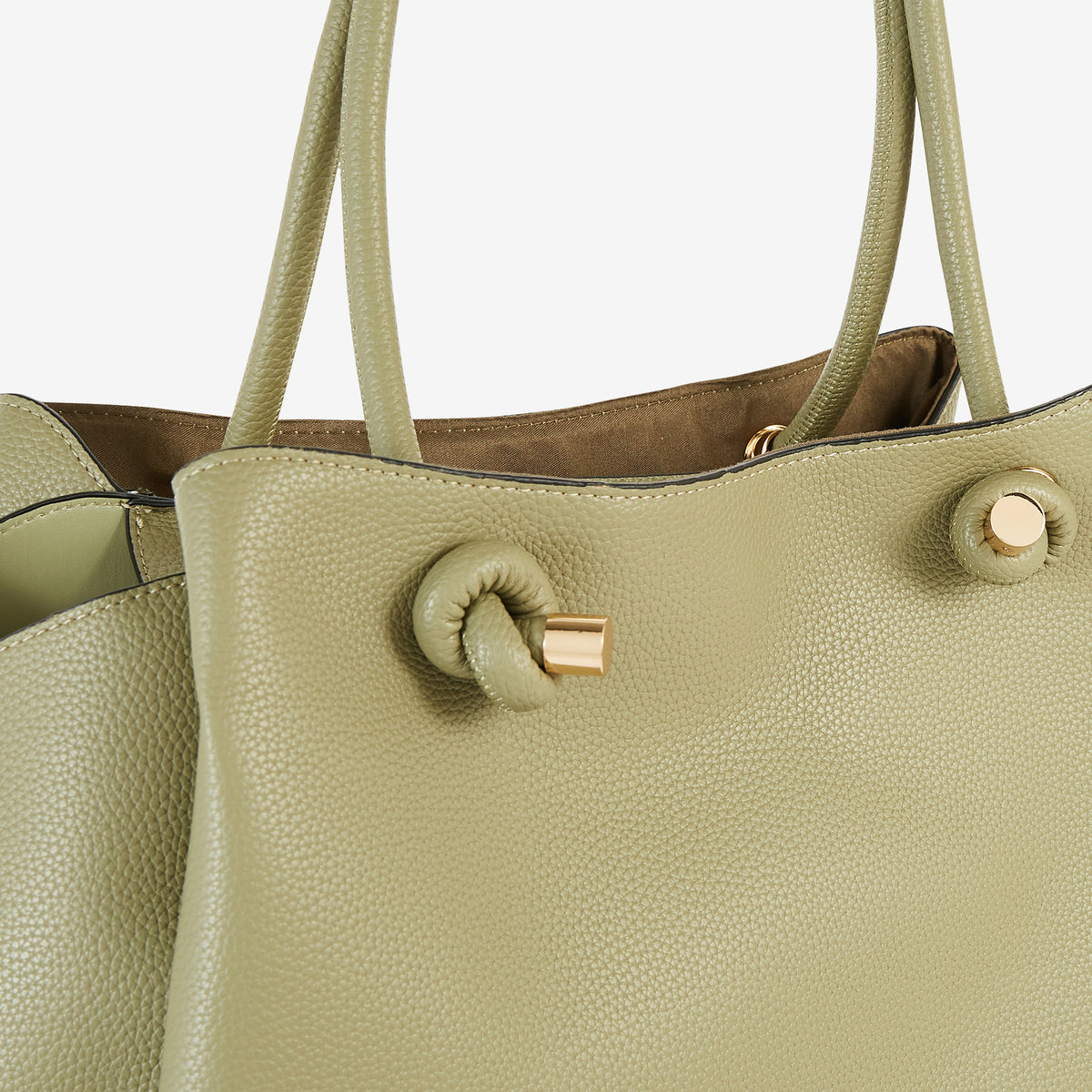 Sac porté épaule vert