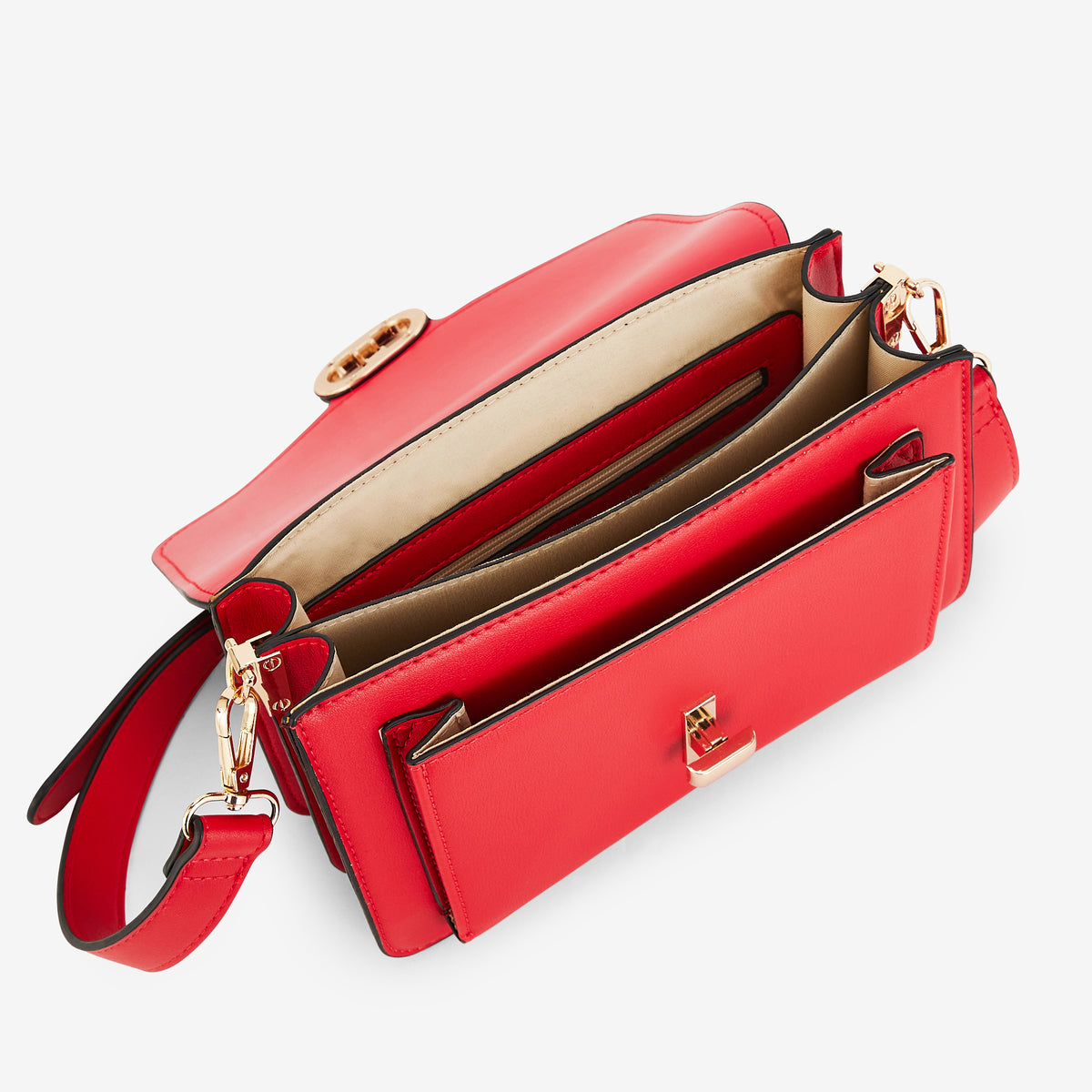 Petit sac à bandoulière rouge