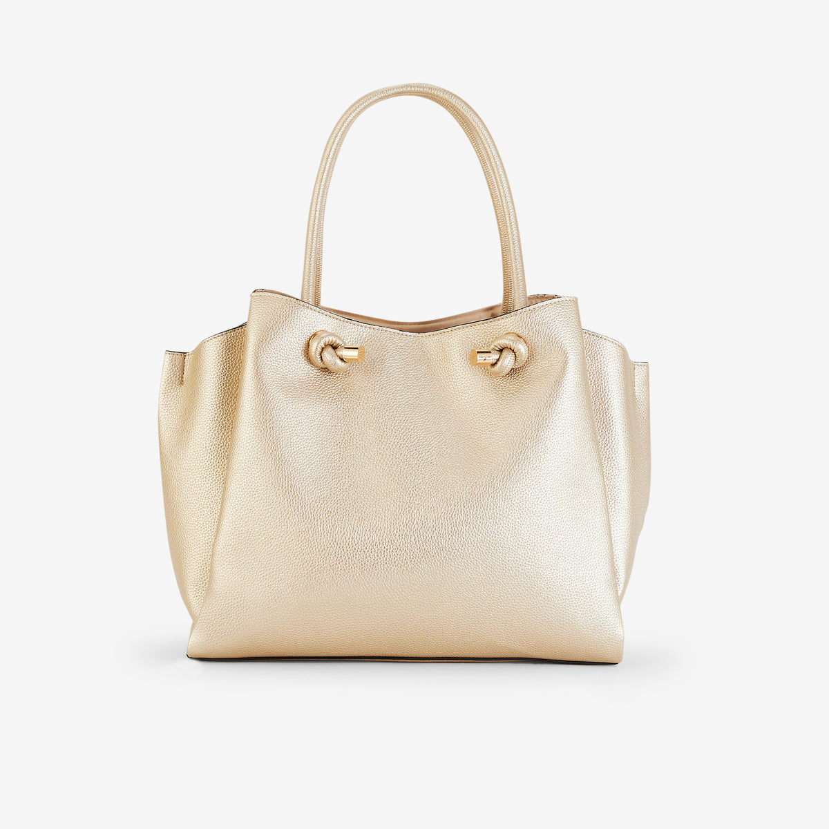 Sac porté épaule doré