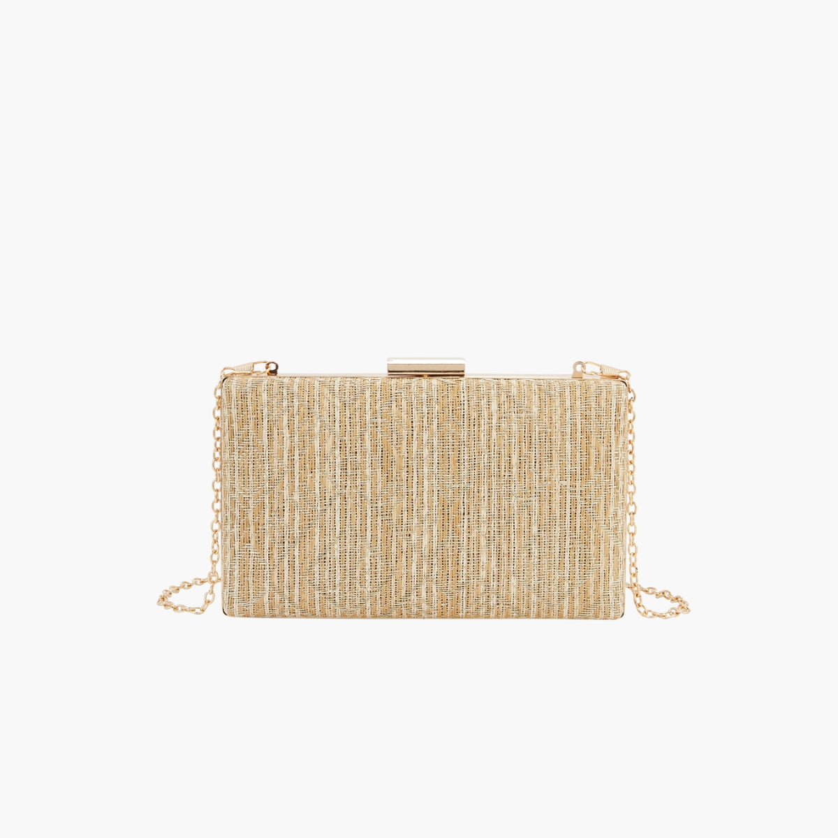 Minaudière effet paille