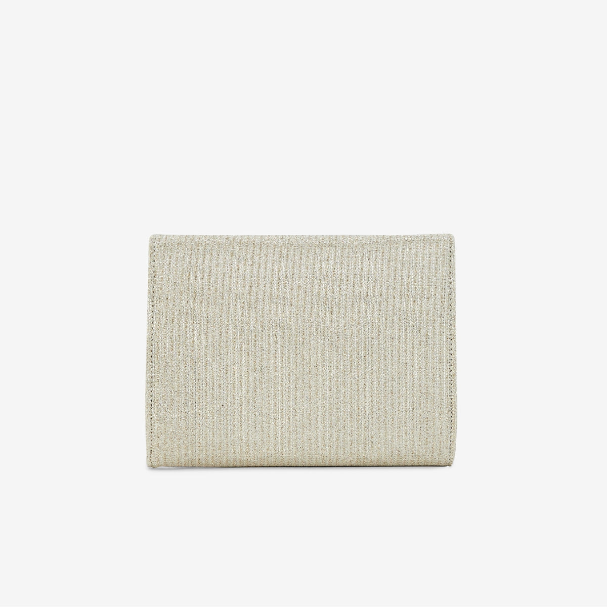 Pochette de soirée argentée