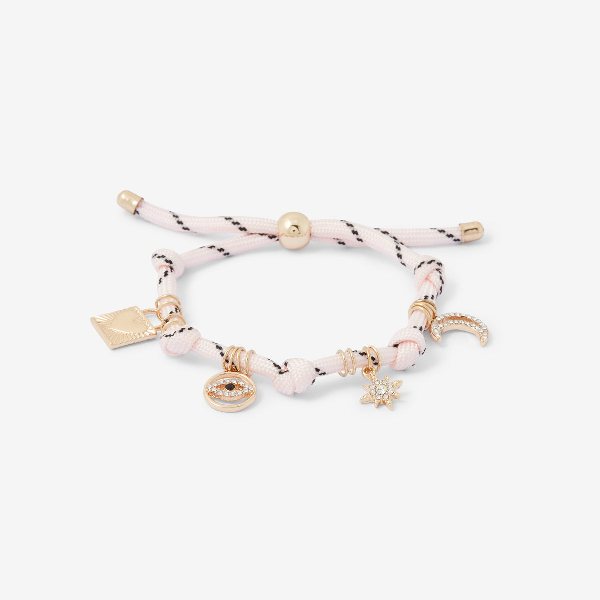 Bracelet cordon à breloques