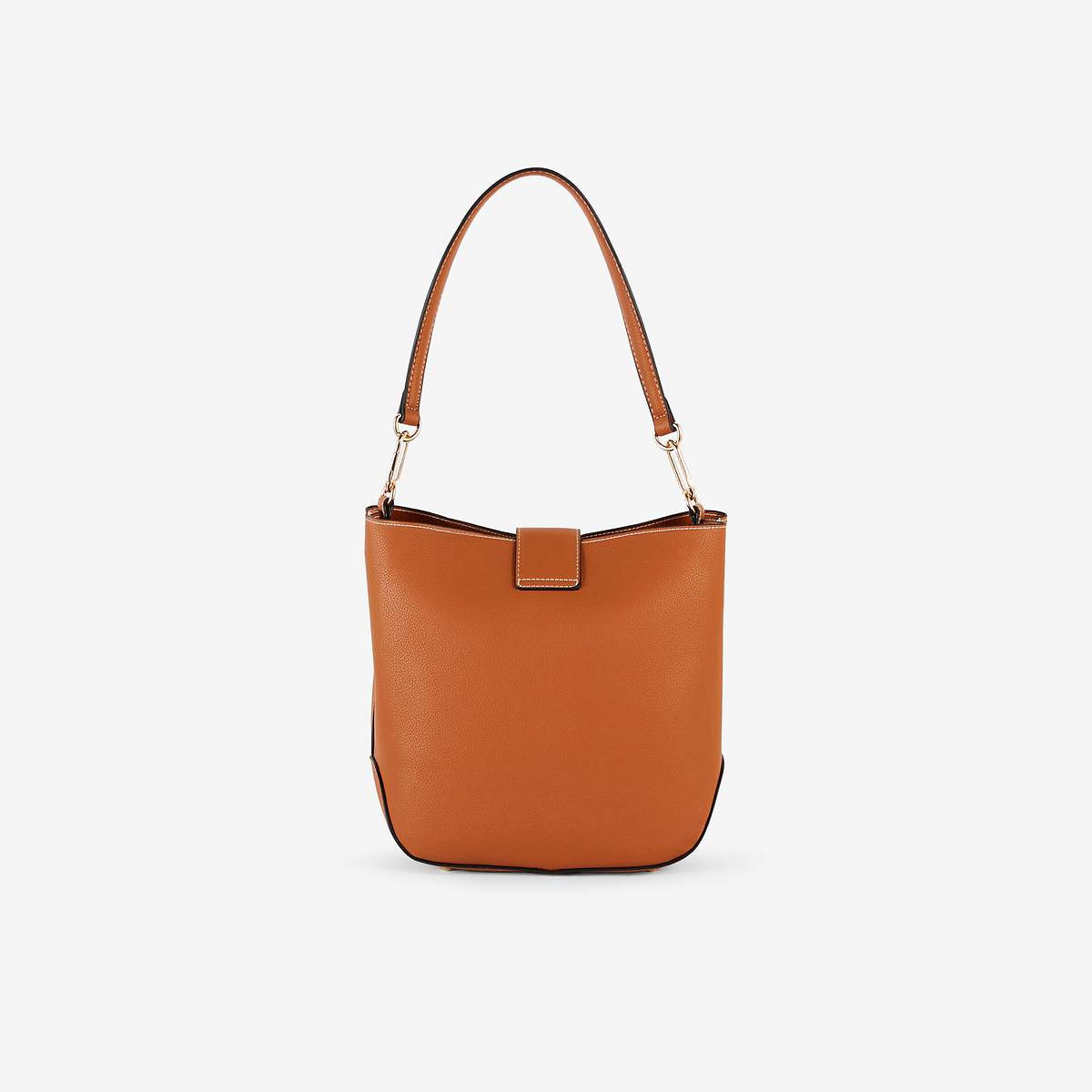 Sac hobo porté épaule camel