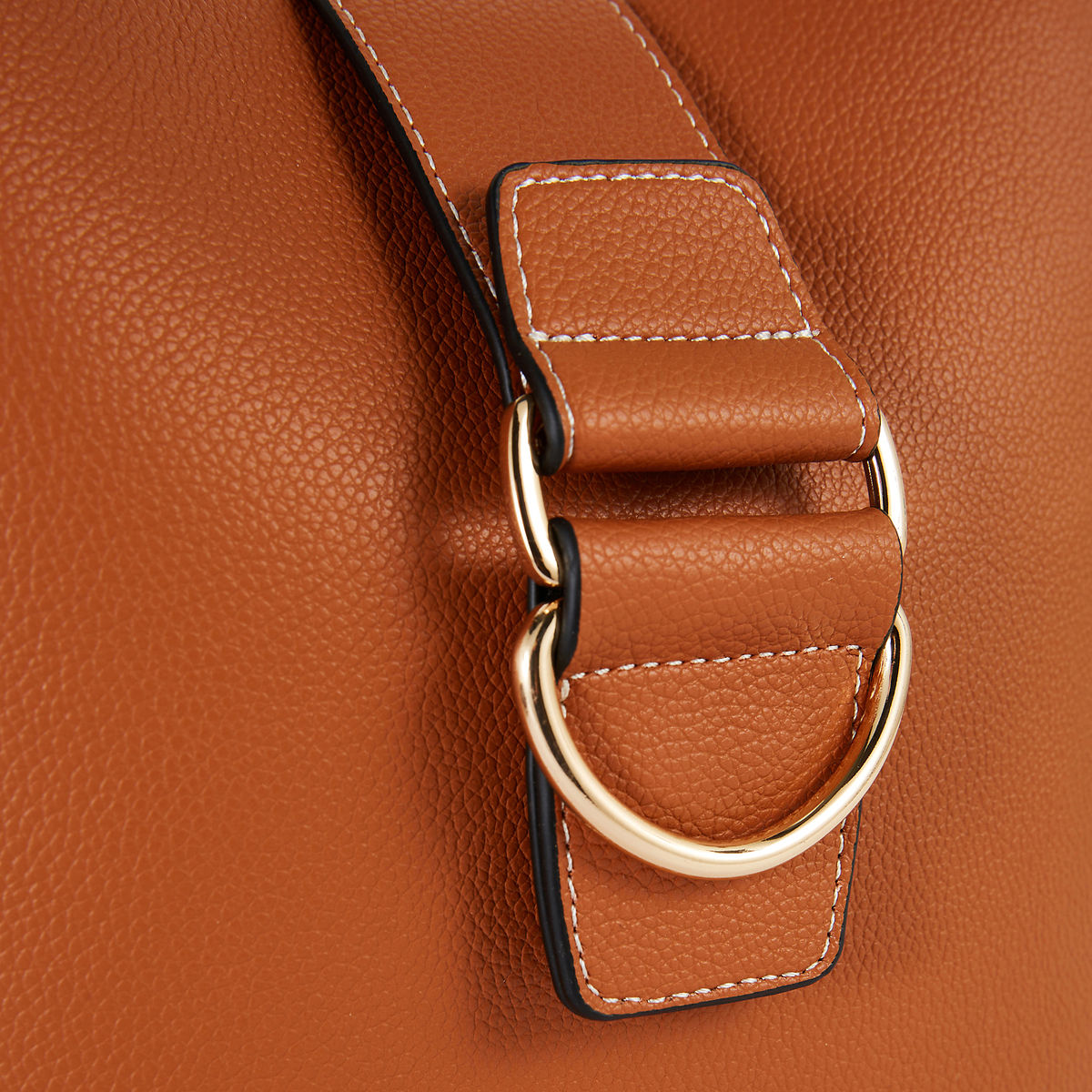 Sac hobo porté épaule camel
