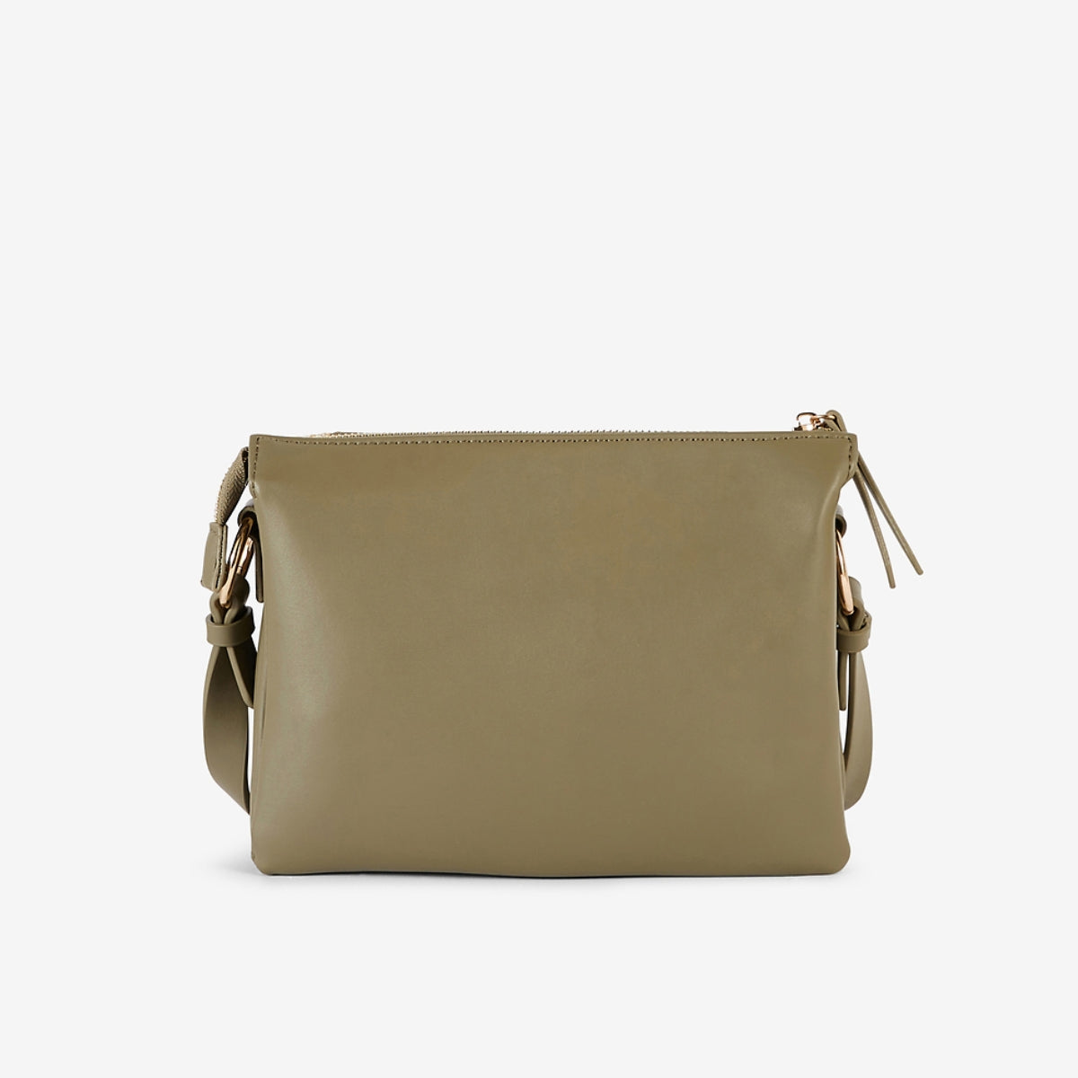 Sac patchwork kaki et doré