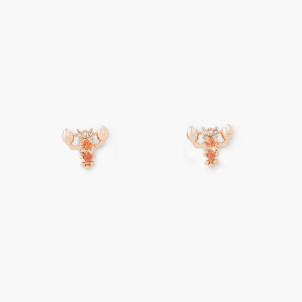 Puces d'oreilles homard avec zircon